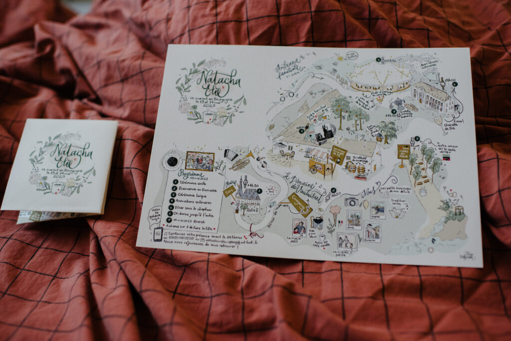 Faire-part de mariage personnalisé