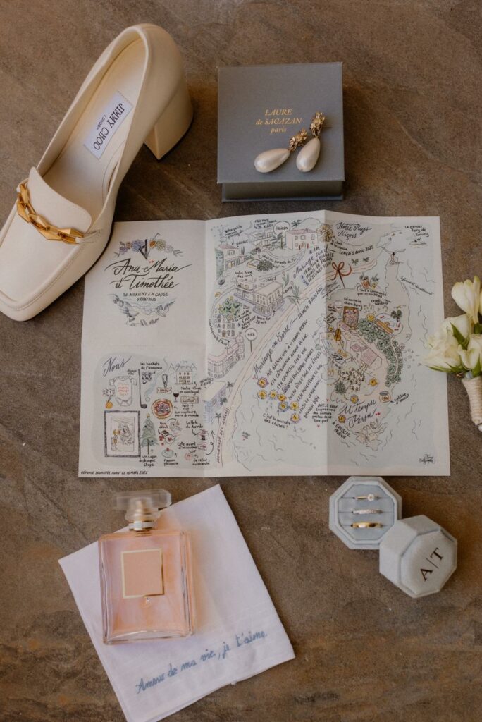 Faire-part personnalisé d'un mariage à la mer