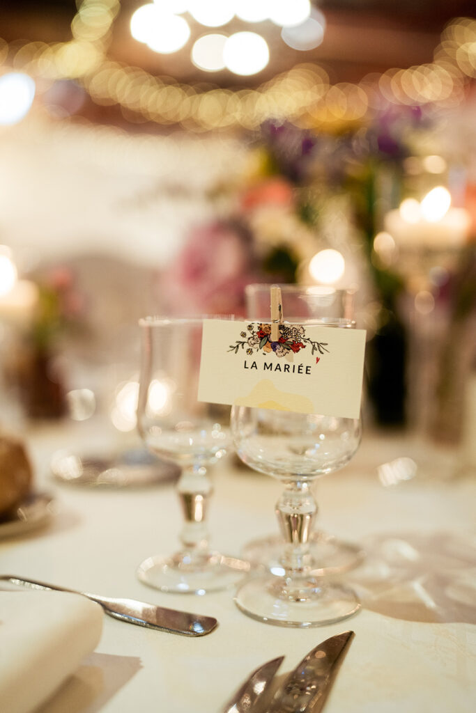 marque-place original mariage